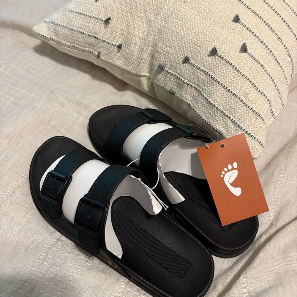 Black earthing grounding Women's Sandals